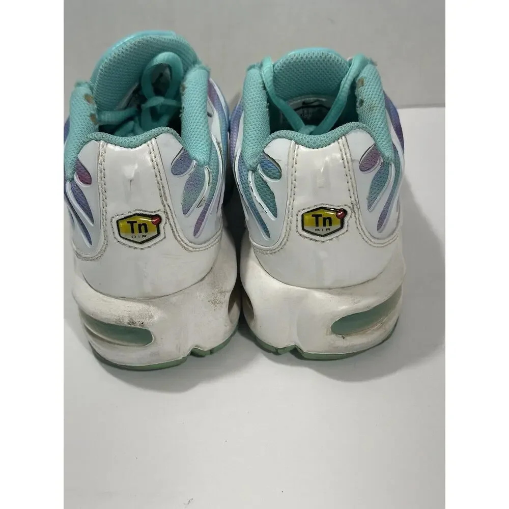 Nike Air Max Plus Blue Running Shoes Sneakers BV1239-100 Girl Youth Sz 4Y -W 5.5
